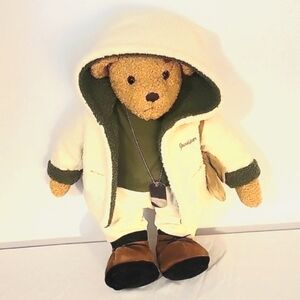 WALKING CO JUNIPER Jointed Stuffed 18" Teddy Bear Limited Edition 1999